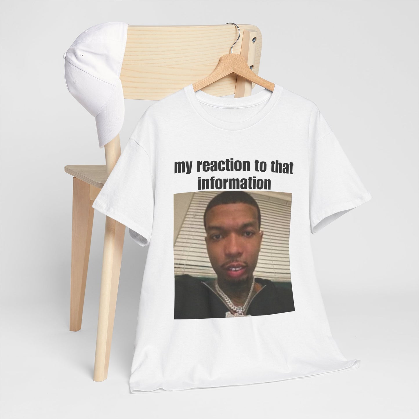 MY REACTION Unisex Heavy Cotton Tee