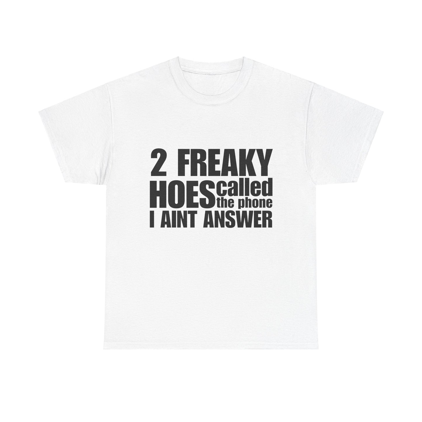 2 FREAKY Unisex Heavy Cotton Tee