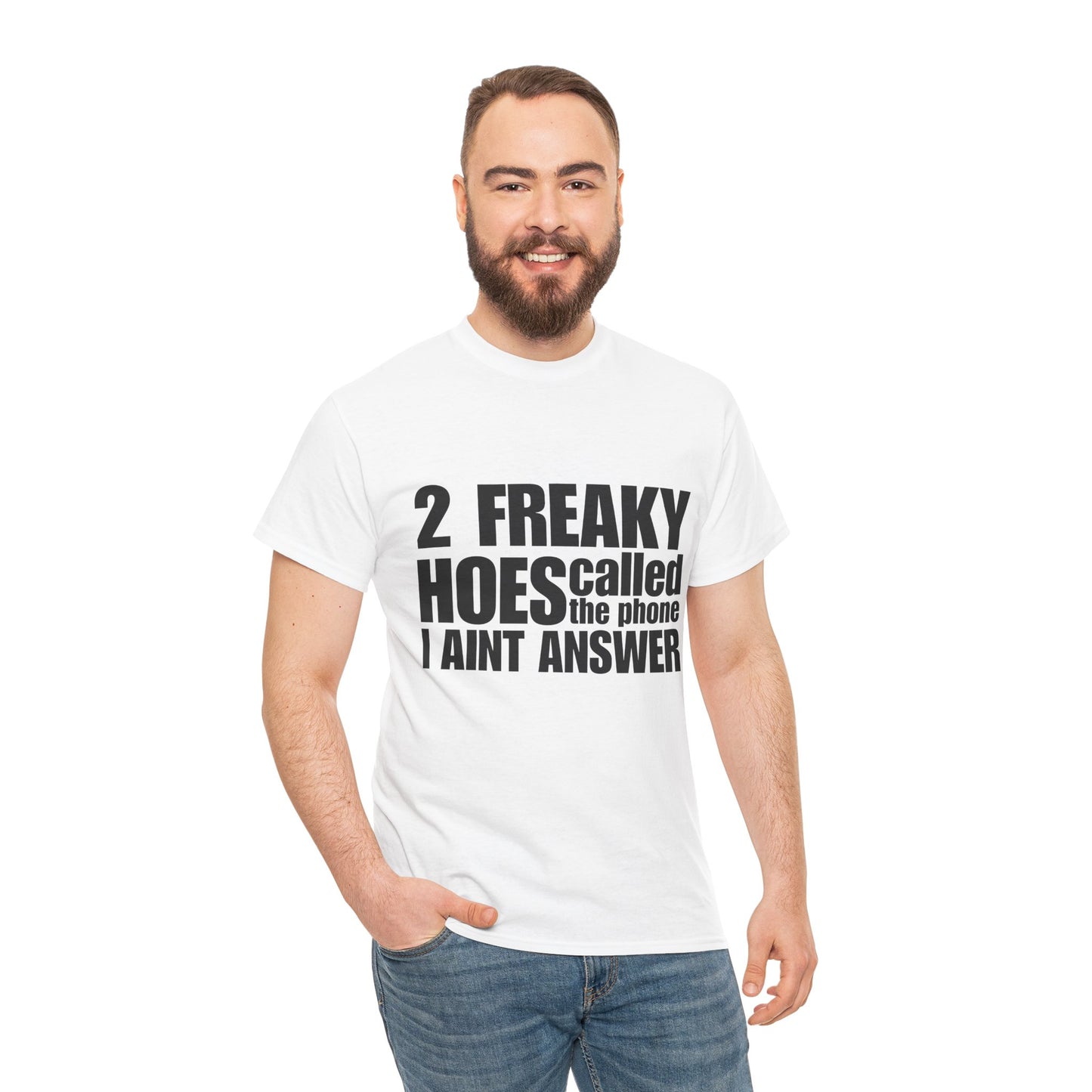 2 FREAKY Unisex Heavy Cotton Tee